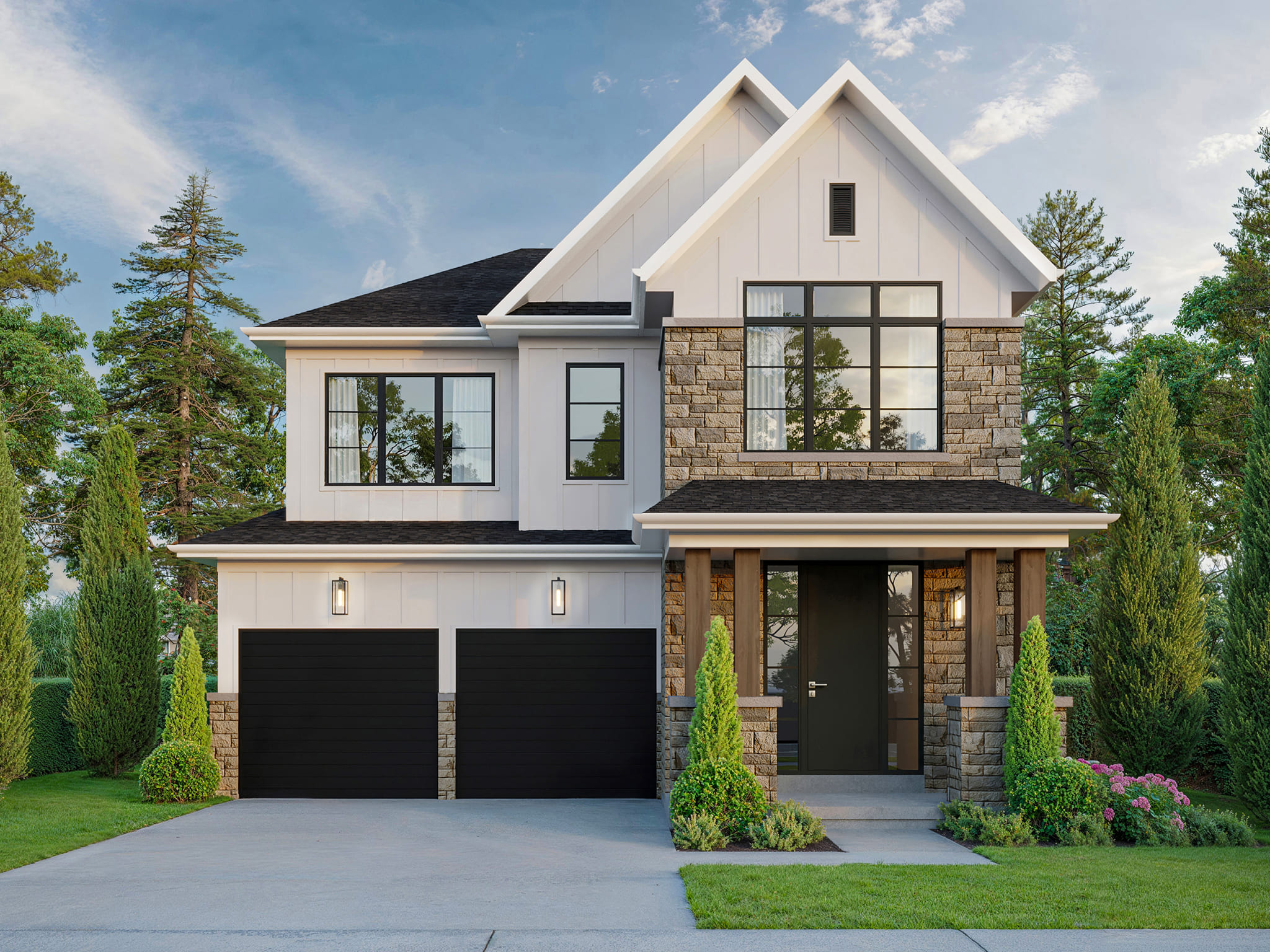 The Franklin - 38-1-C - YT on Fourth - Exterior Rendering