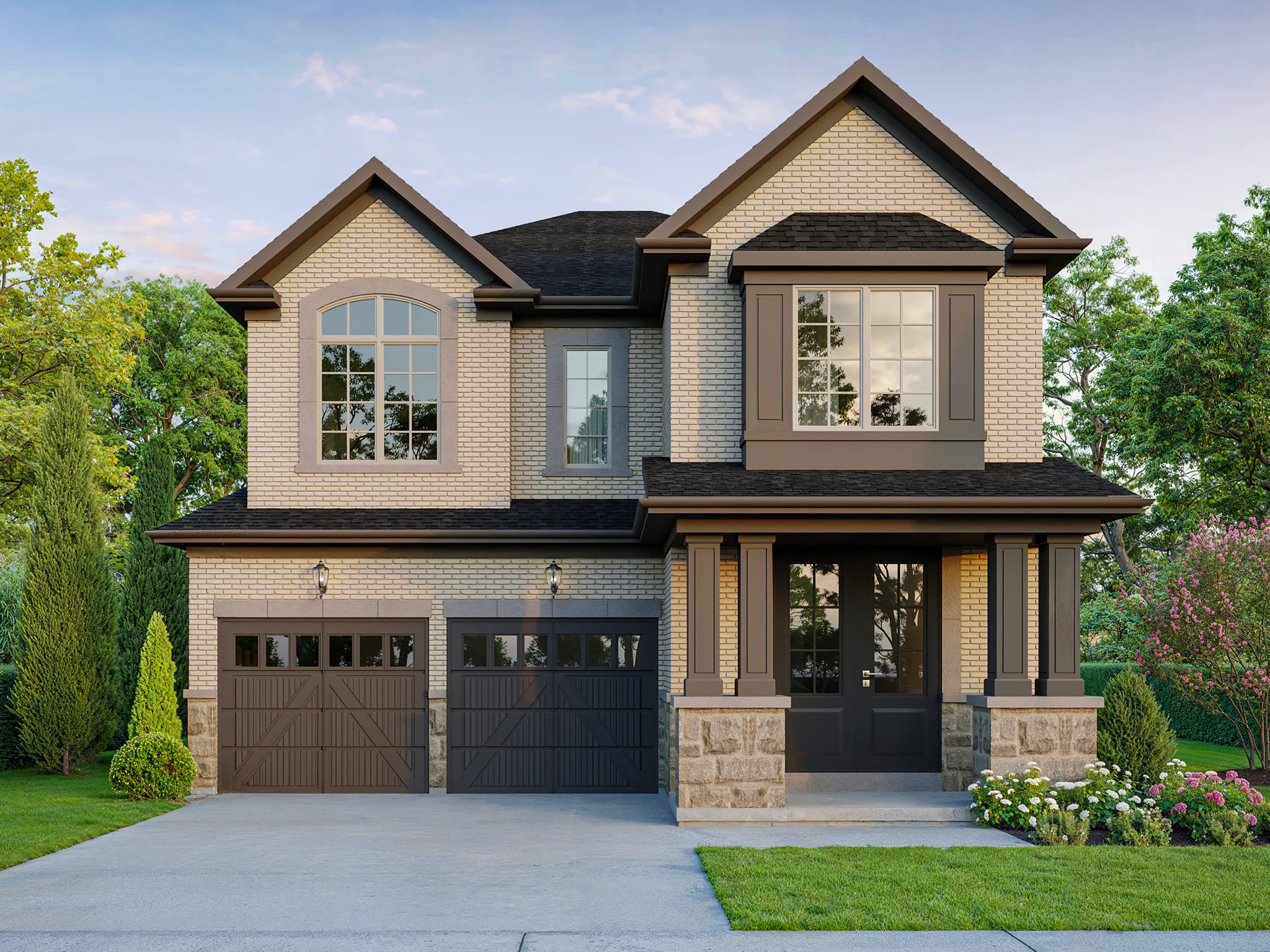 38-2-A - YT on Fourth - Exterior Rendering