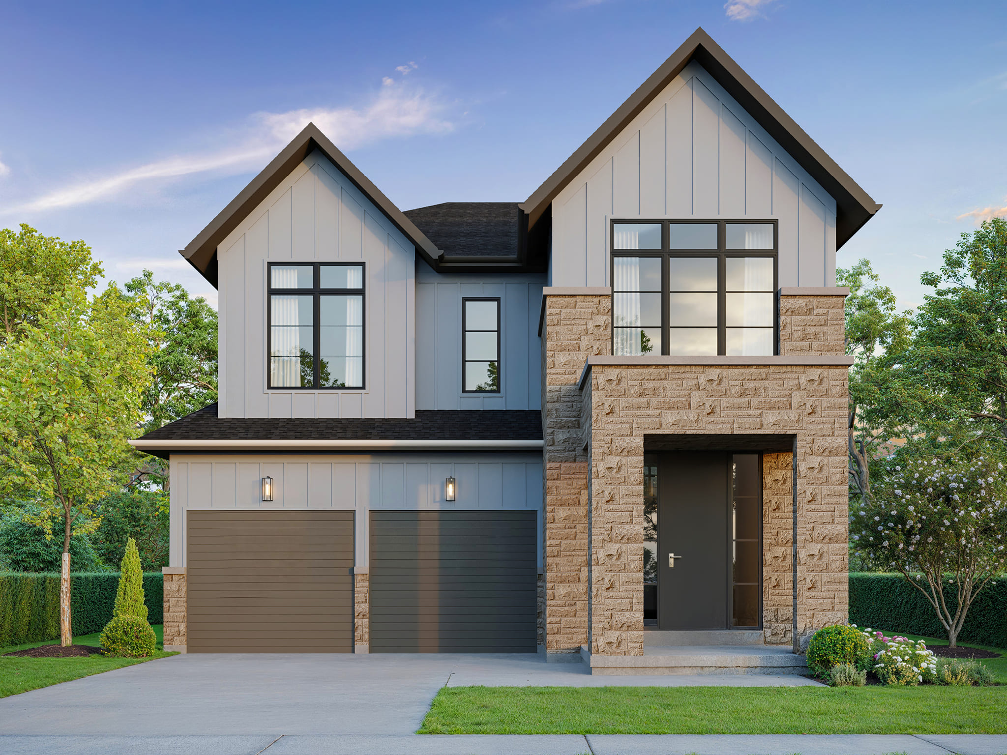 38-2-C - YT on Fourth - Exterior Rendering