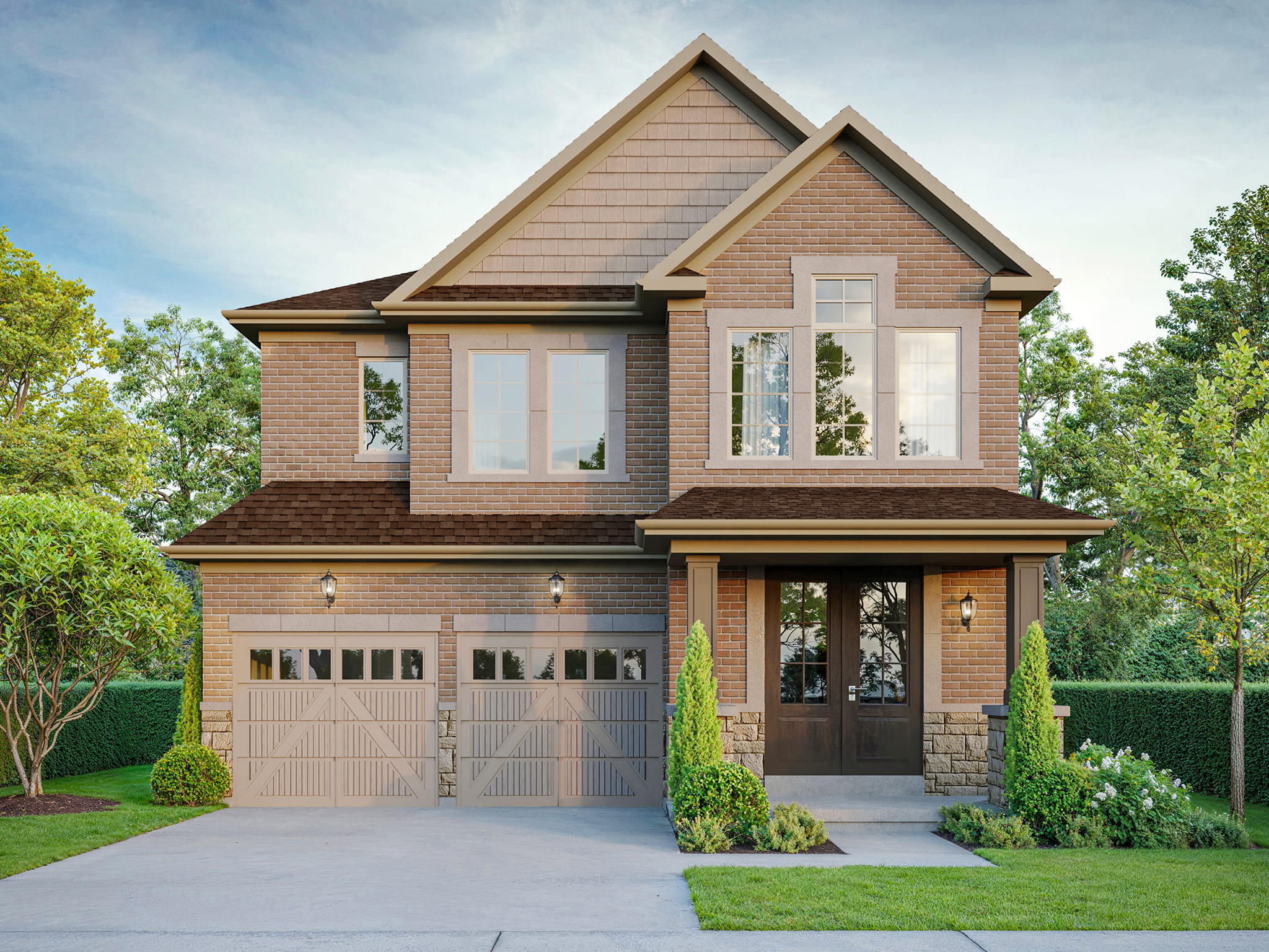 38-3-A - YT on Fourth - Exterior Rendering