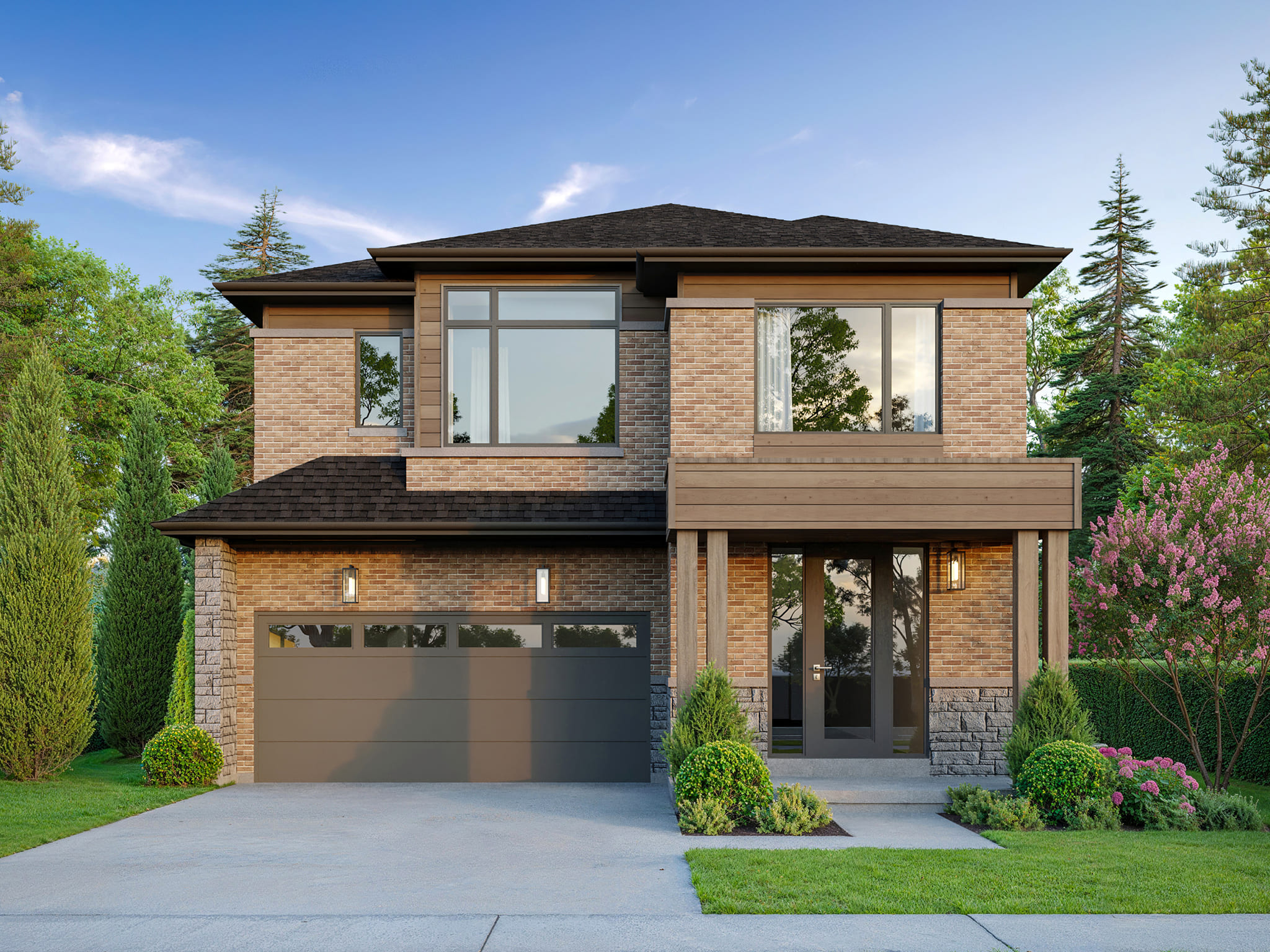 38-3-B - YT on Fourth - Exterior Rendering