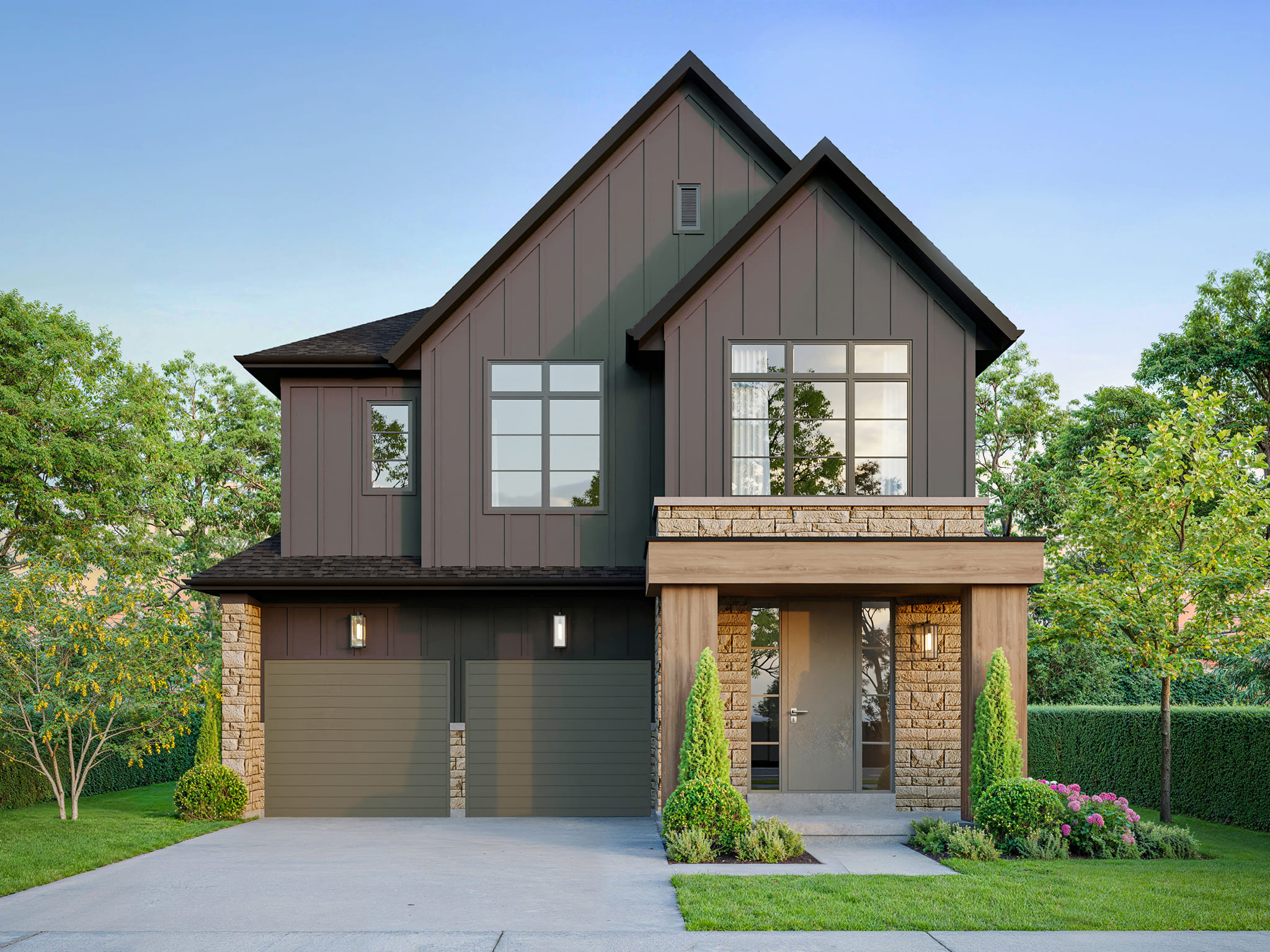 38-3-C - YT on Fourth - Exterior Rendering