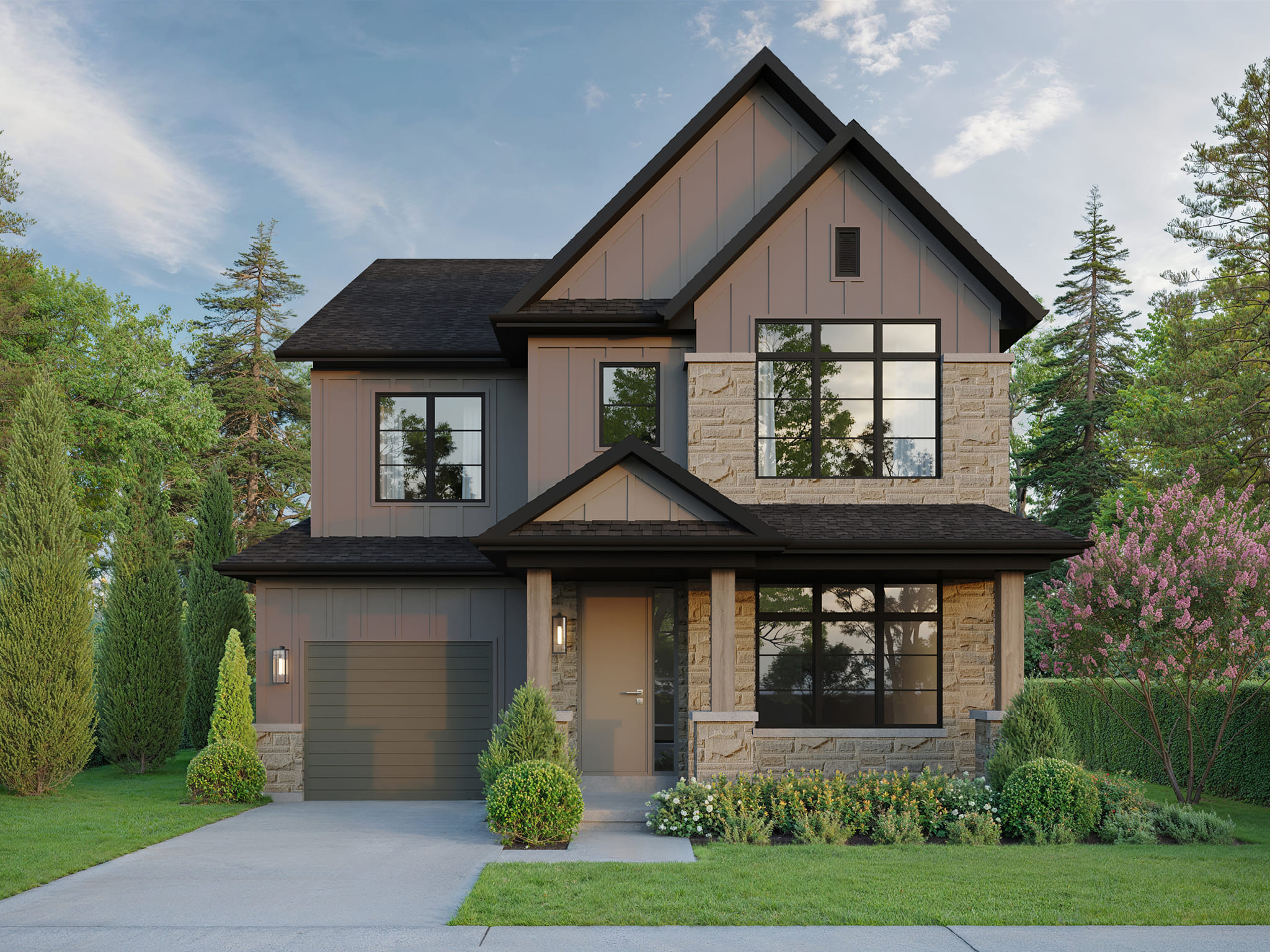 38-6-C - YT on Fourth - Exterior Rendering