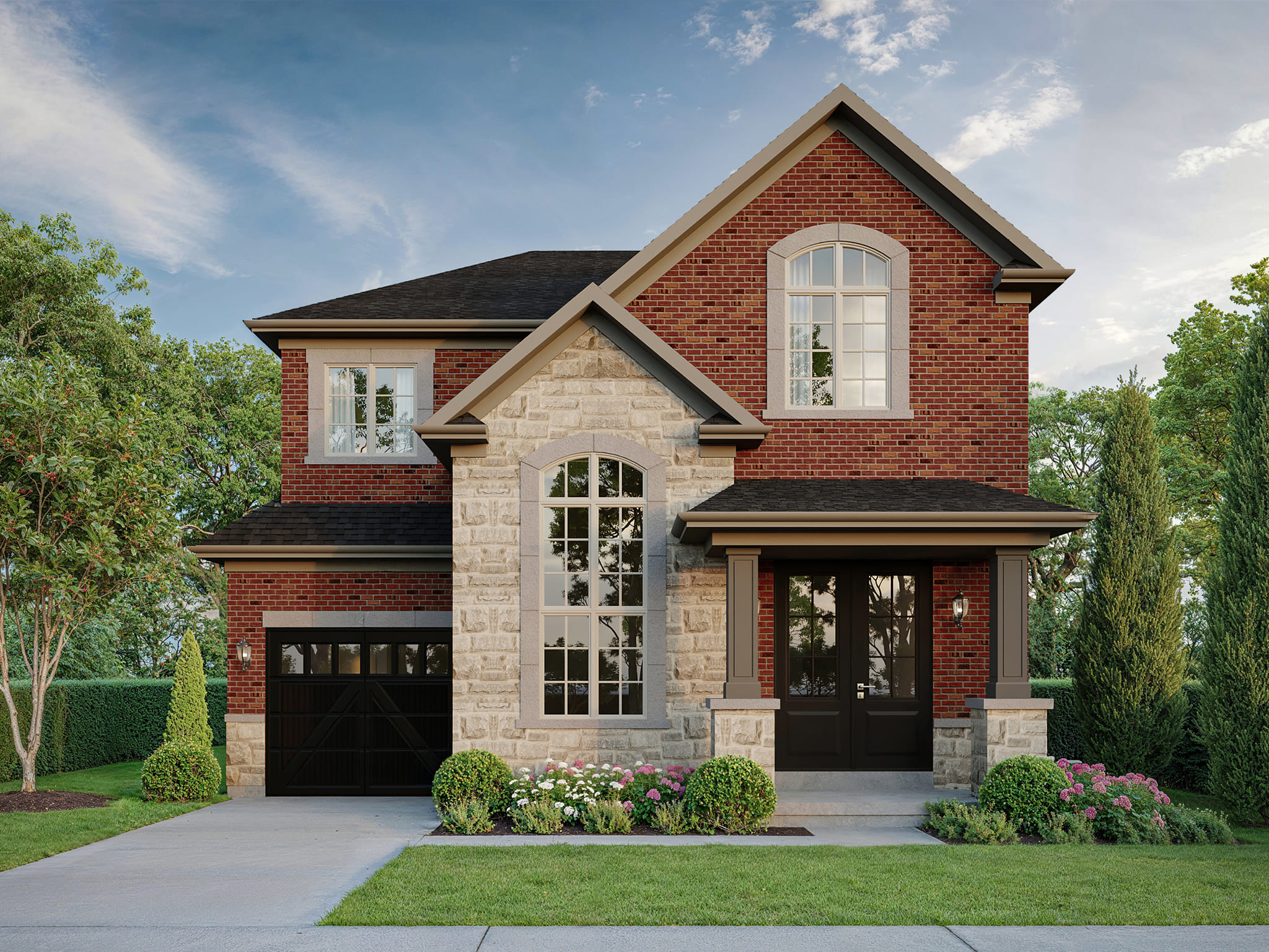 38-7-A - YT on Fourth - Exterior Rendering
