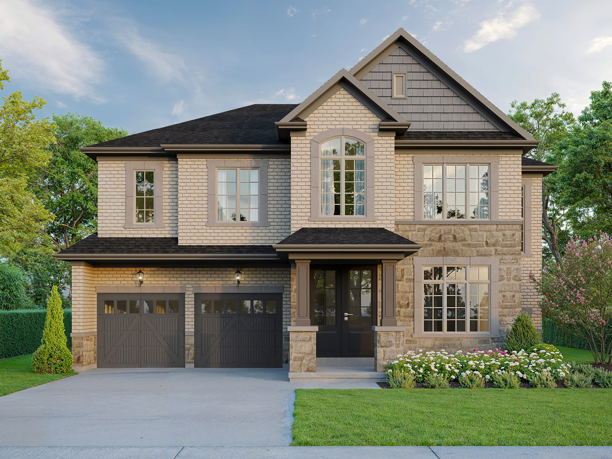 55-1-A - YT on Fourth - Exterior Rendering