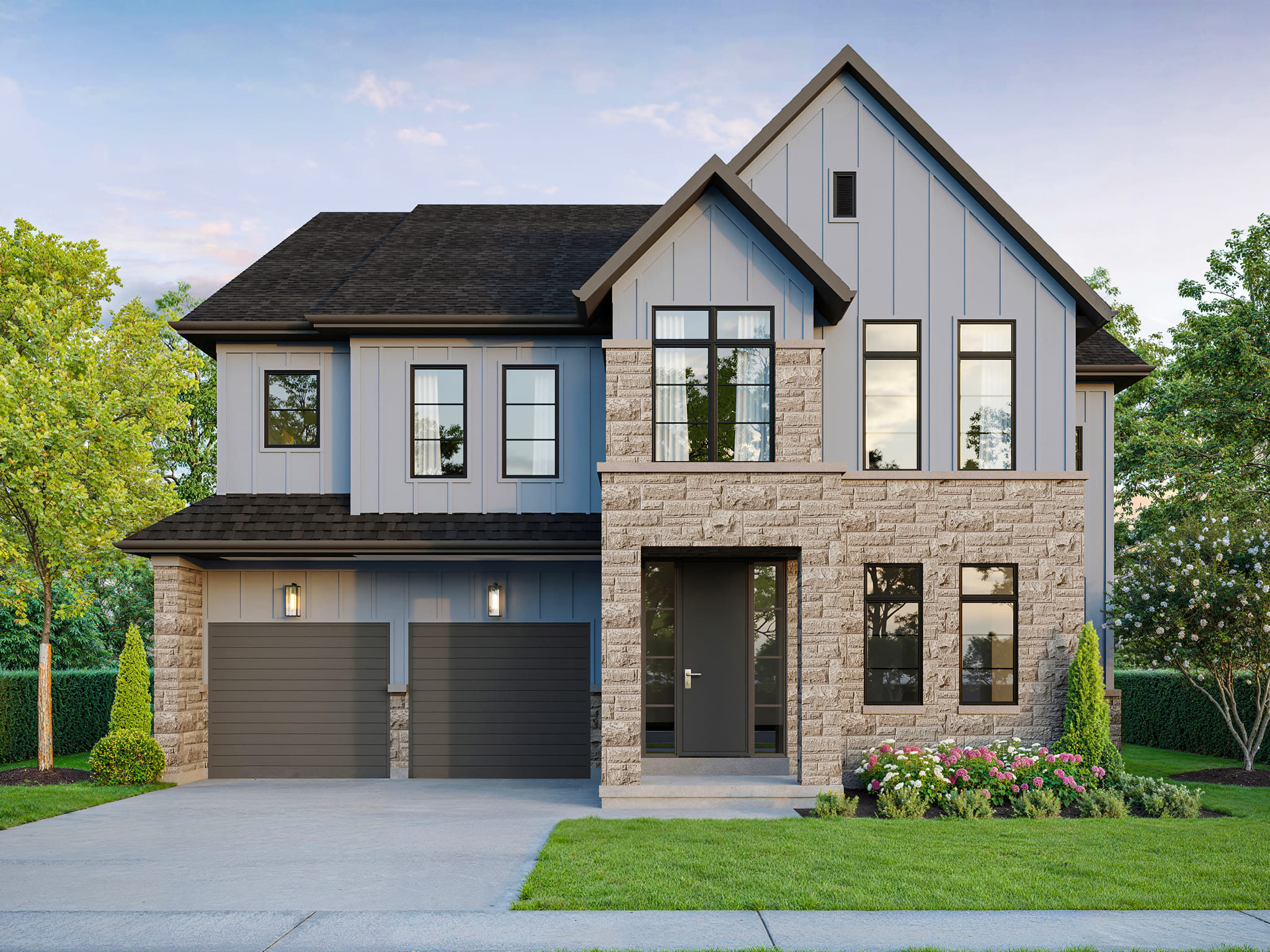 55-1-C - YT on Fourth - Exterior Rendering