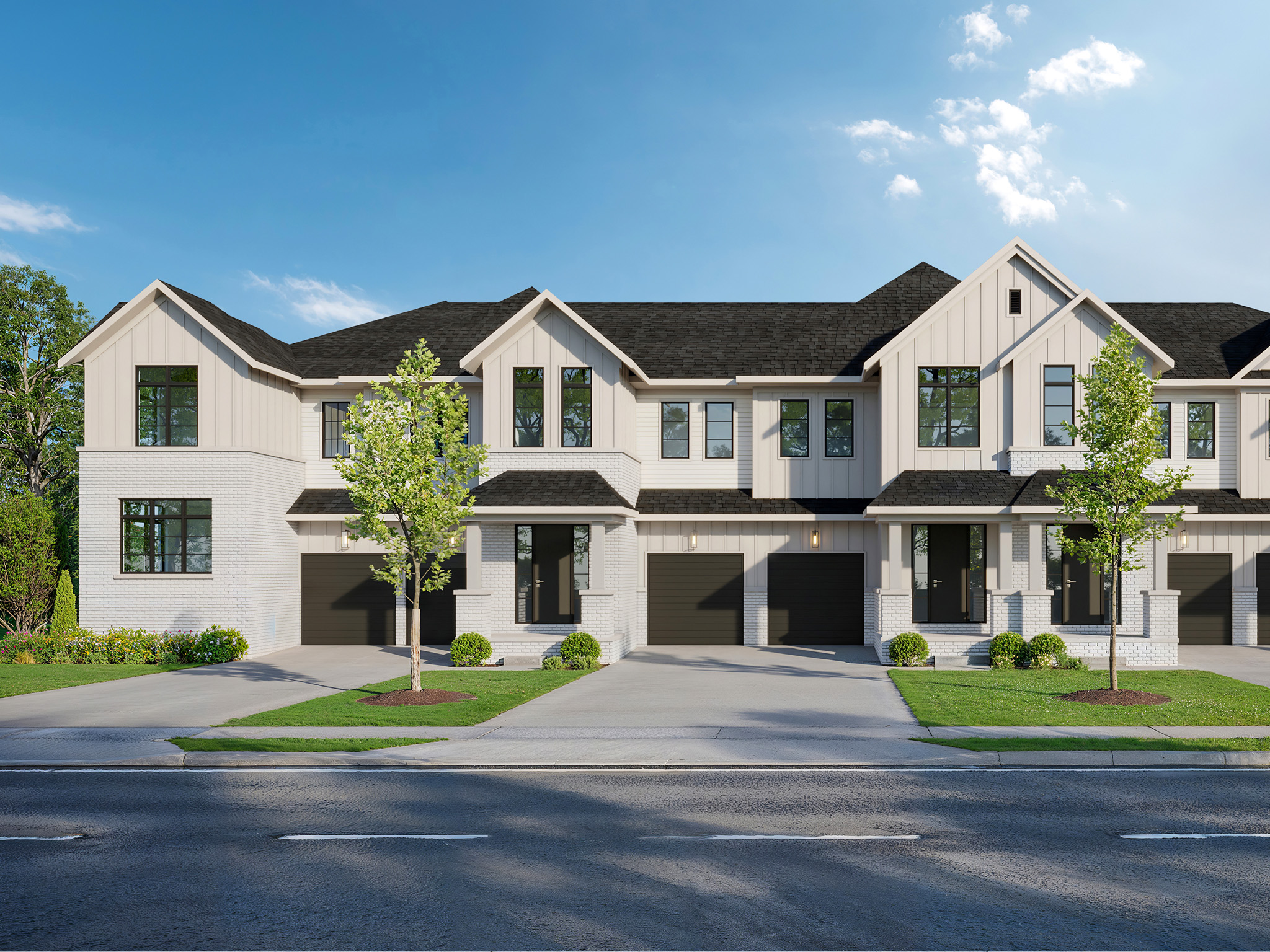 FIP - TH-3 - YT on Fourth - Exterior Rendering