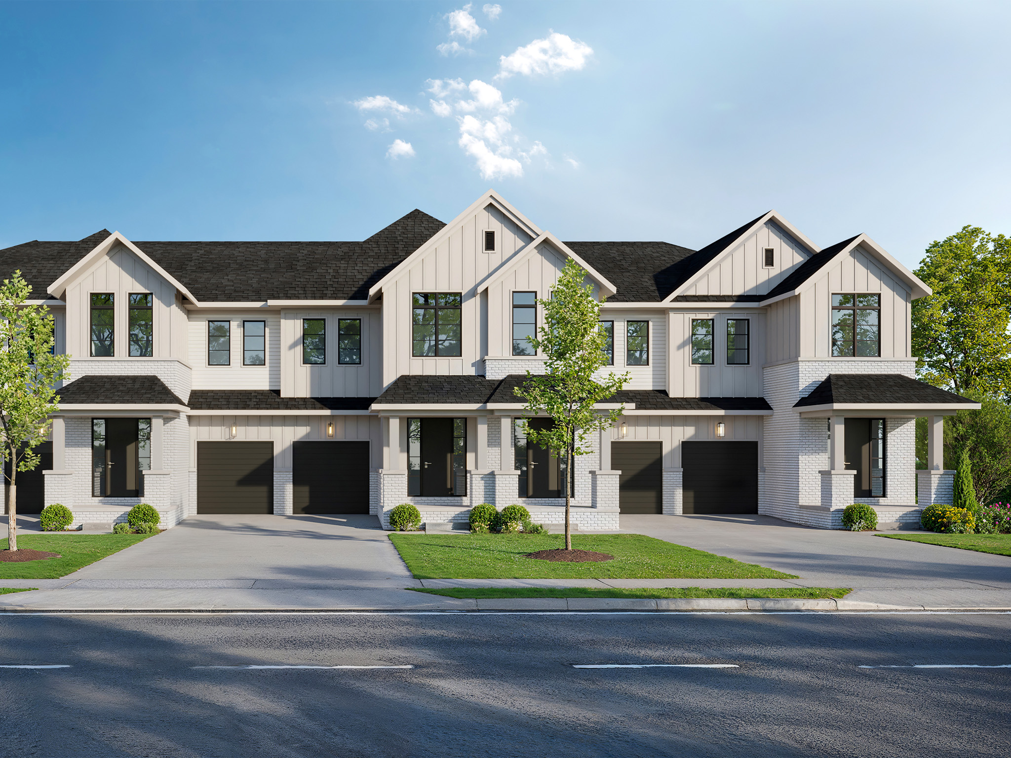 FIP - TH-2 - YT on Fourth - Exterior Rendering
