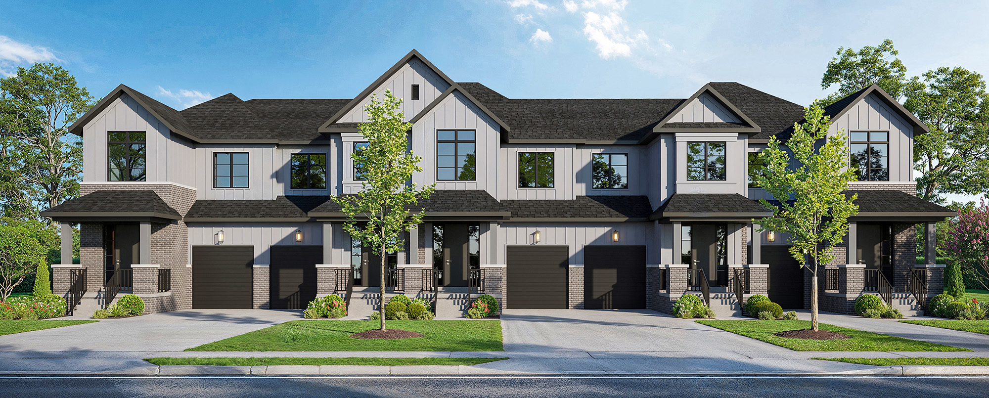 TH-1 - YT on Fourth - Exterior Rendering