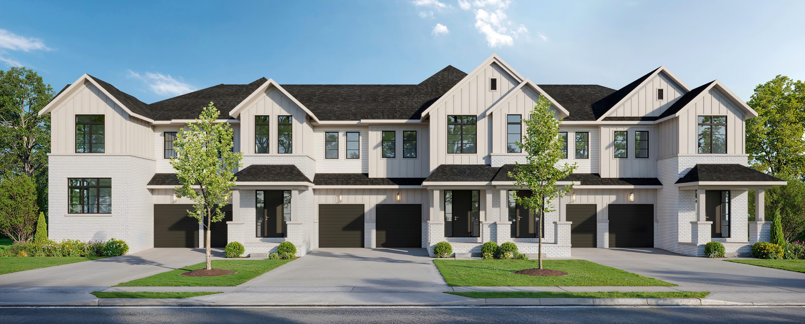 TH-2 - YT on Fourth - Exterior Rendering