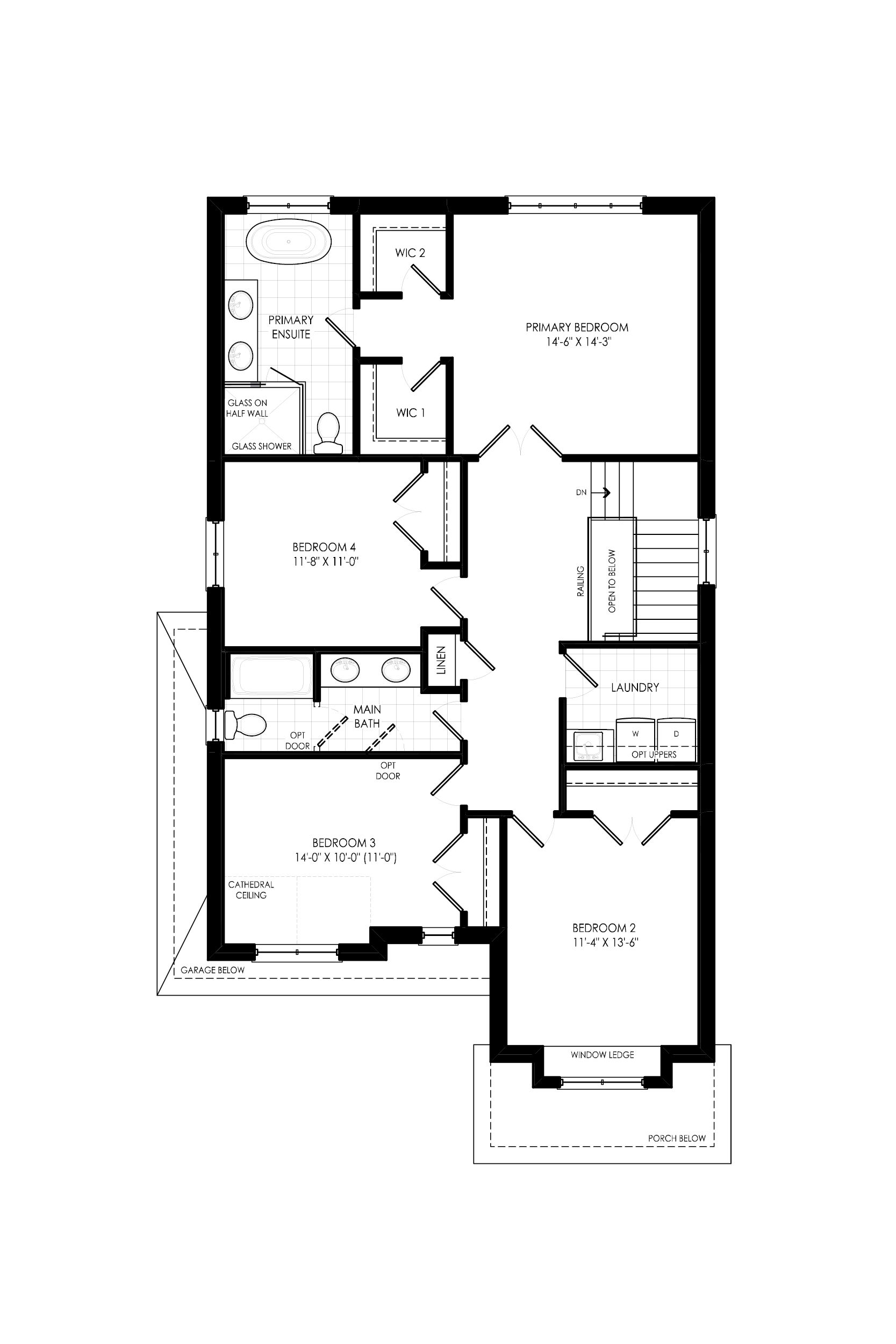 The Beam - Second Level - YT on Fourth - Floor Plan