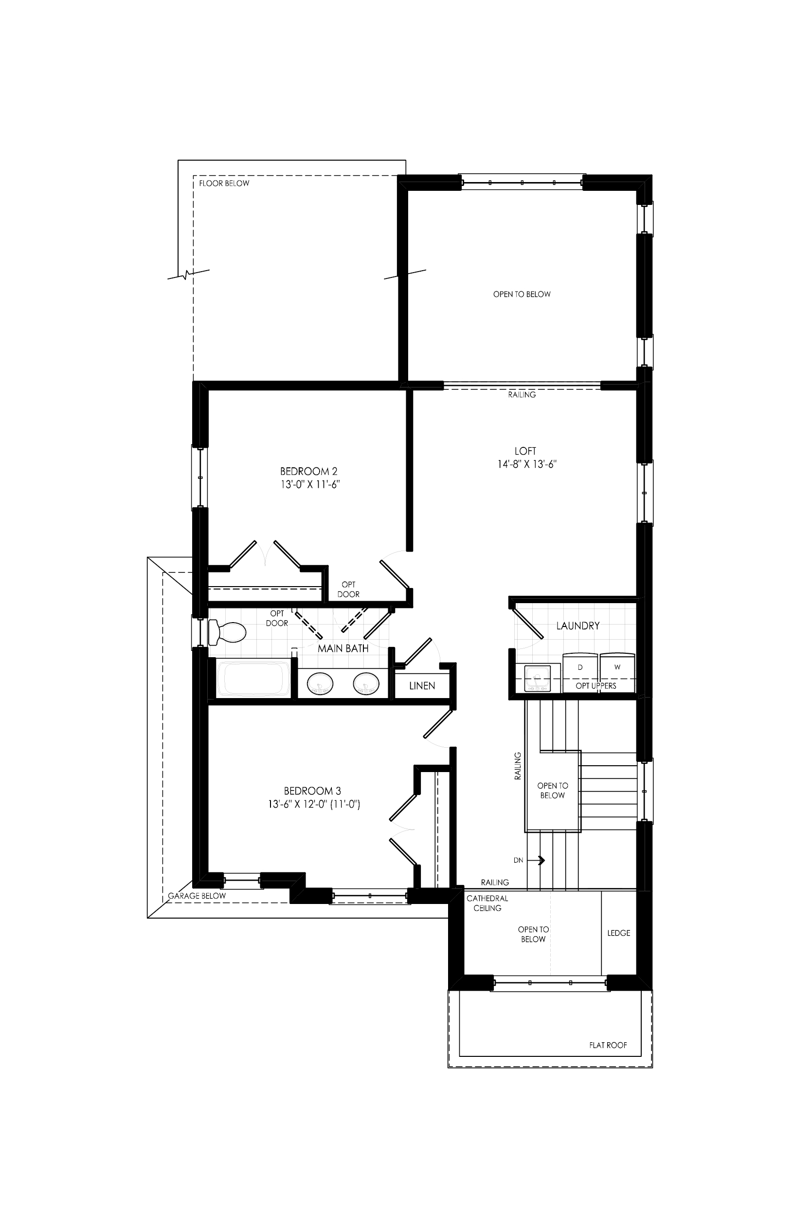 The Beardy - Second Level - YT on Fourth - Floor Plan