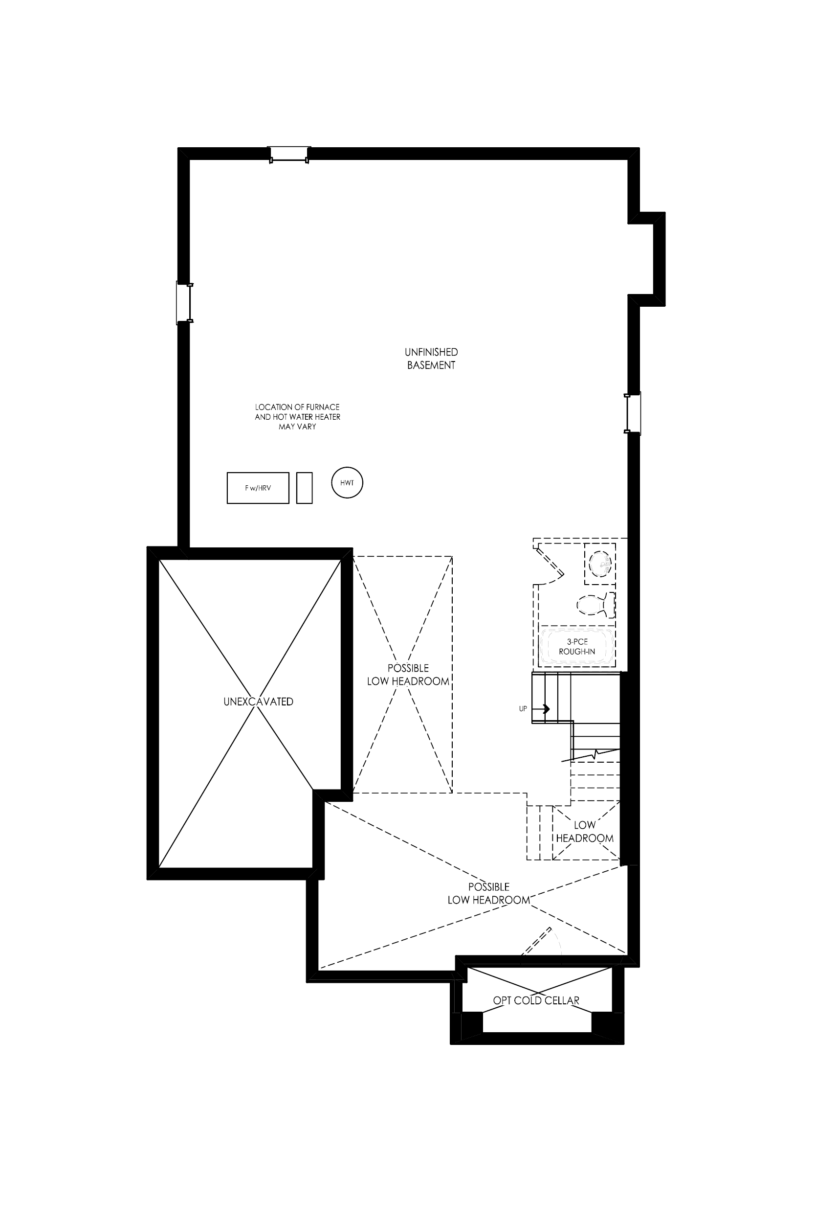 The Carmichael - Basement - YT on Fourth - Floor Plan