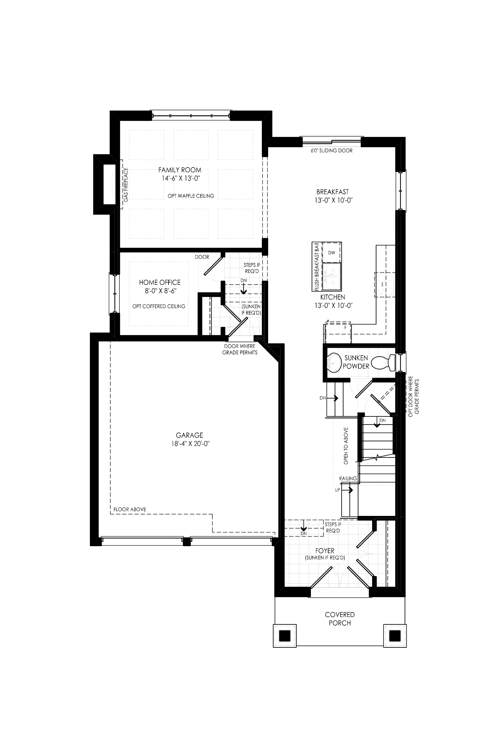 The Franklin - Ground Level - YT on Fourth - Floor Plan
