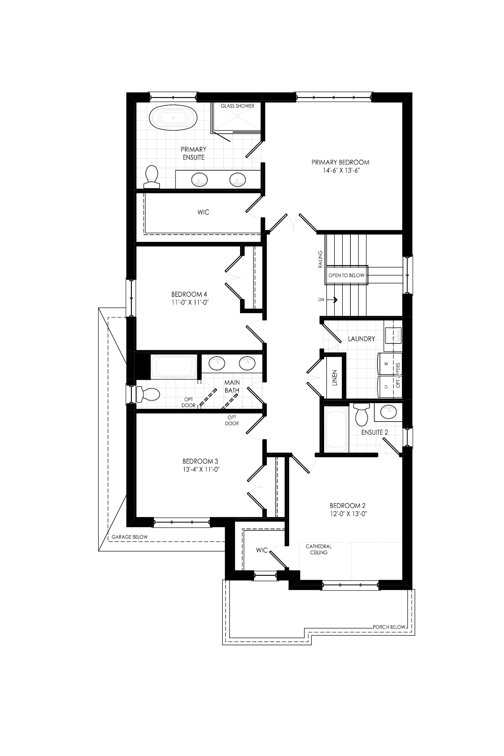 The Lismer - Second Level - YT on Fourth - Floor Plan