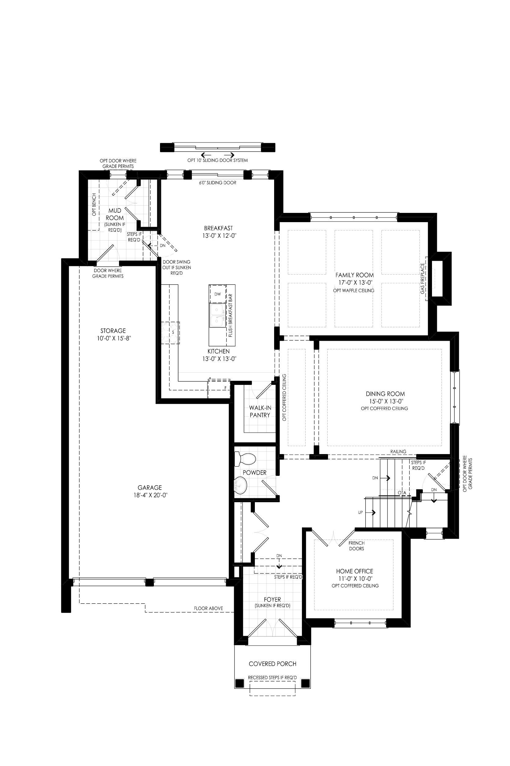 The Morrisseau - Ground - YT on Fourth - Floor Plan