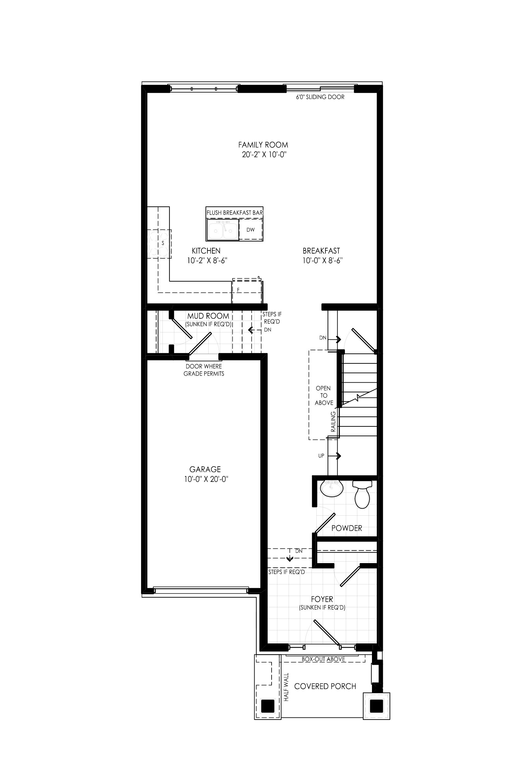 The Reid - Ground - YT on Fourth - Floor Plan
