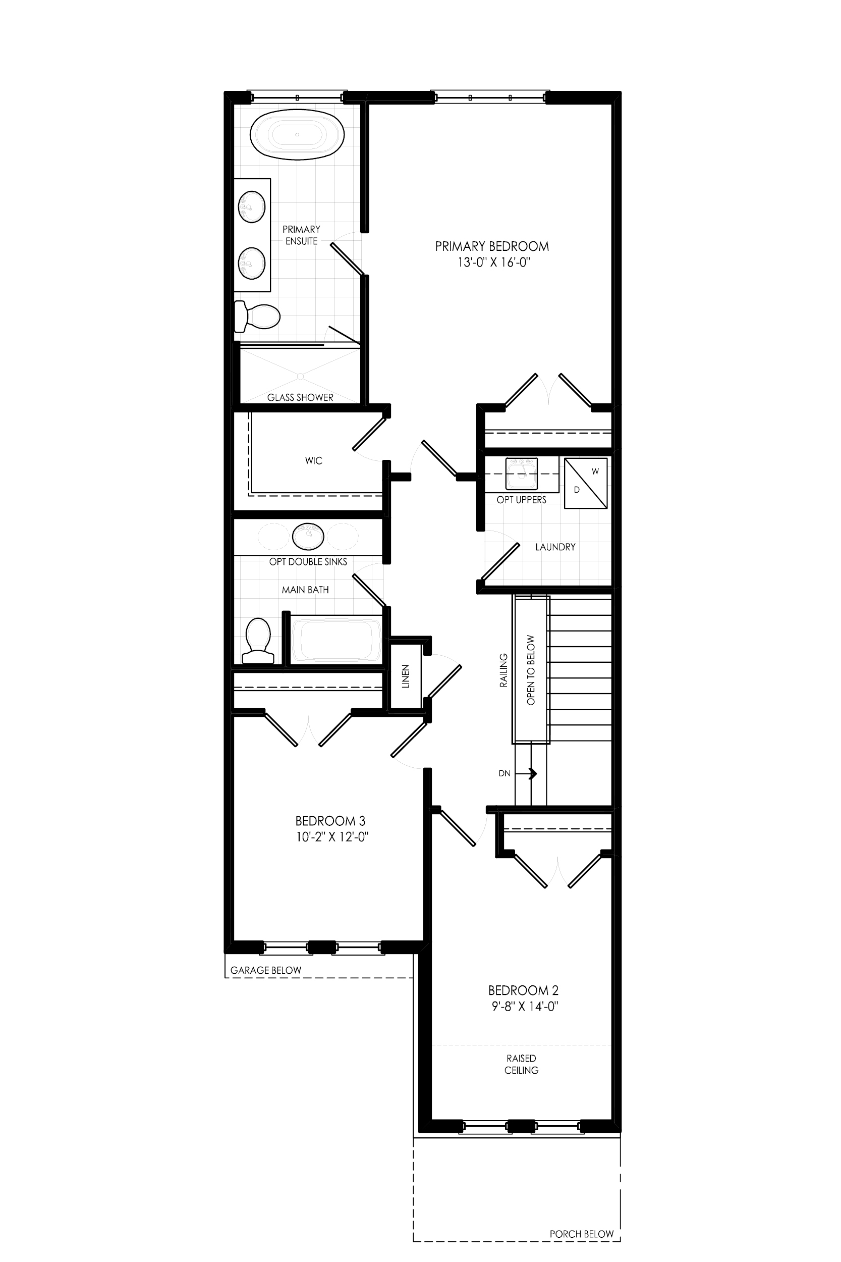 The Sapp - Second Level - YT on Fourth - Floor Plan